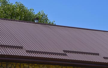 typical Theddlethorpe All Saints corrugated roof uses